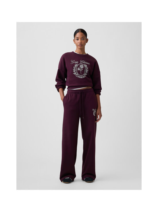 GAP - Dressipüksid V-Embroidery Logo Crest Straight Leg - VAMP RED | Stockmann - photo 2
