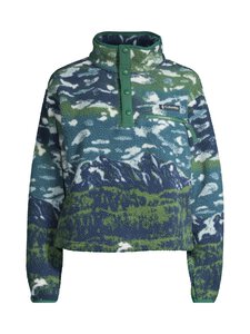 Columbia - Helvetia II Printed Cropped Half Snap -fleecepusero - 492 EVERBLUE SISTERS, RAIN FOREST Columbia - Helvetia II Printed Cropped Half Snap -fleecepusero - 492 EVERBLUE SISTERS, RAIN FOREST | Stockmann
