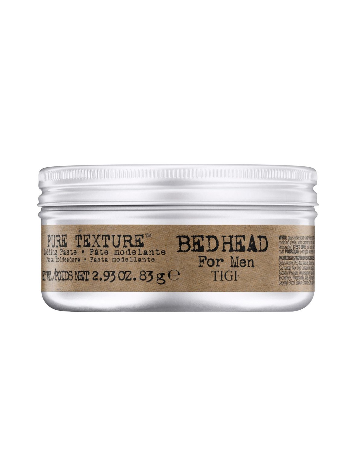 Pure Texture Molding Paste -muotoiluvoide 100 ml, TIGI B For Men