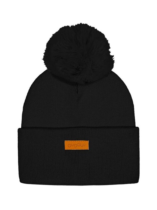 Gugguu - Merino Giant Tuft Basic merīnvilnas cepure - BLACK - photo 1 Gugguu - Merino Giant Tuft Basic merīnvilnas cepure - BLACK | Stockmann - photo 1