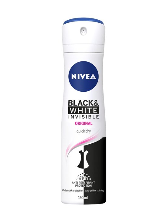 Invisible For Black & White Original Deo Spray -suihkeantiperspirantti 150 ml