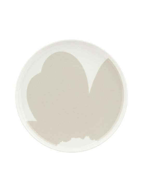 Marimekko - Iso Unikko -lautanen 25 cm - WHITE, STRAW | Stockmann - photo 1