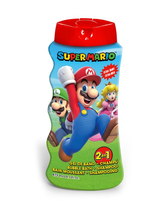 Nintendo - Super Mario Bubblebath & Shampoo vannas putas un šampūns 475 ml - NOCOL - photo 1 Nintendo - Super Mario Bubblebath & Shampoo vannas putas un šampūns 475 ml - NOCOL | Stockmann - photo 1