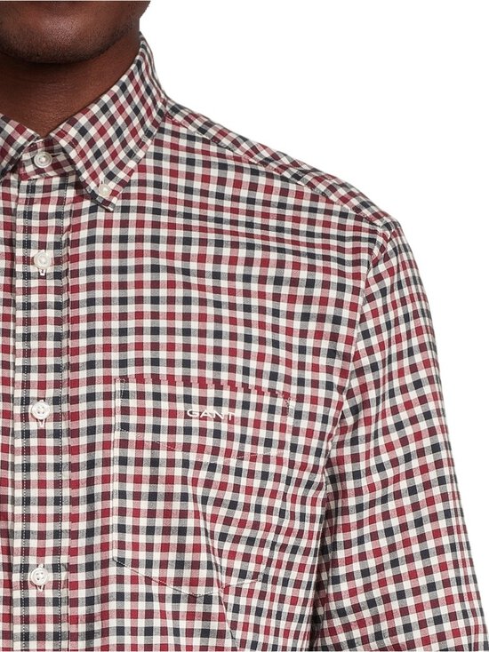 GANT - Triiksärk Regular Twill Gingham - 604 PLUMPED RED - photo 4 GANT - Triiksärk Regular Twill Gingham - 604 PLUMPED RED | Stockmann - photo 4