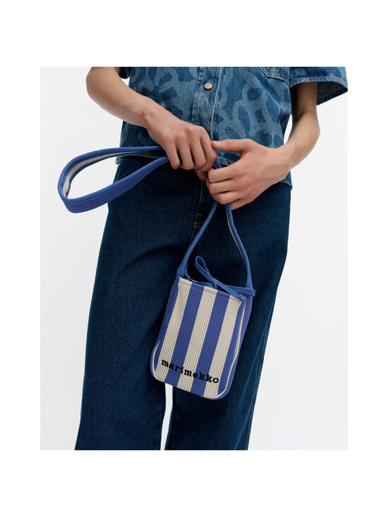 Marimekko - Telefonikott Knitted Phone Pocket Merirosvo - 510 BLUE, OFF WHITE | Stockmann - photo 4