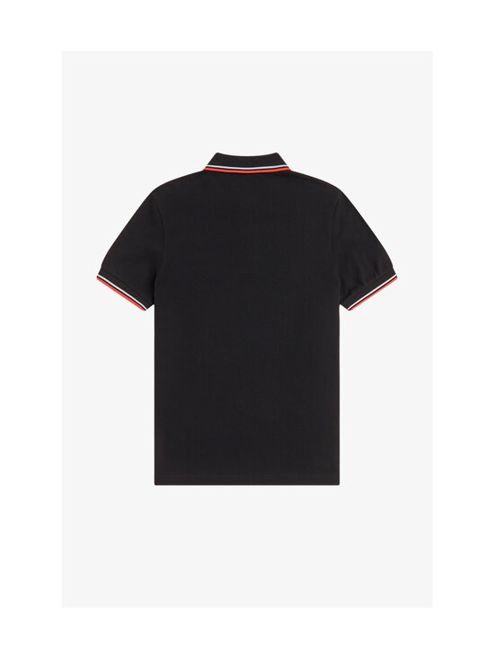 Fred Perry - Polosärk The Twin Tipped - BLACK / DUSKY BLUE / STRAWBERR | Stockmann - photo 2