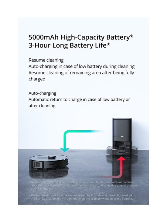 360 Robot - S8 Plus -robottipölynimuri tyhjennystelakalla - BLACK - photo 9 360 Robot - S8 Plus -robottipölynimuri tyhjennystelakalla - BLACK | Stockmann - photo 9