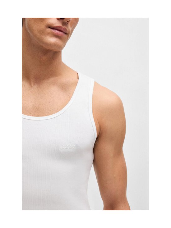 BOSS - TankTop RibClassic - aluspaita 3-pack - 100 WHITE | Stockmann - photo 5