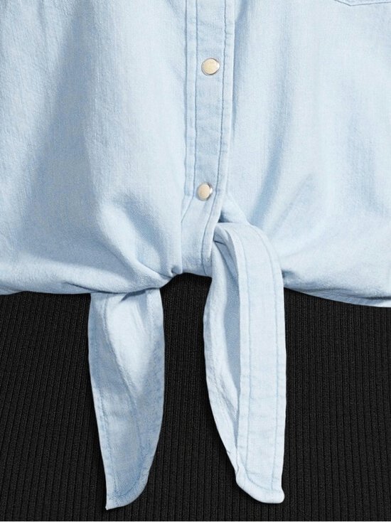 Lee - Crop Tied Western -paita - LIGHT MOOD - photo 5 Lee - Crop Tied Western -paita - LIGHT MOOD | Stockmann - photo 5