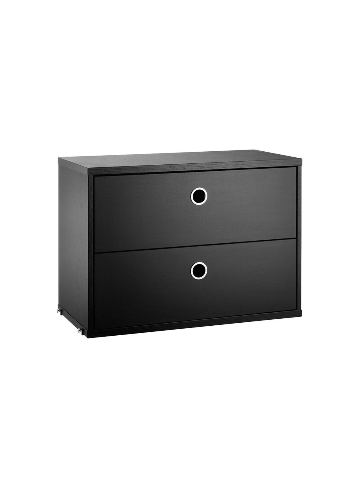 String System -lipasto musta saarni 58 x 30 cm