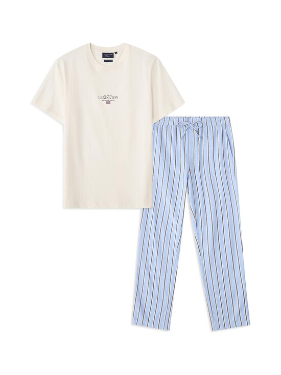 Lexington - Logo Stripe -pyjama - 590 BLUE/WHITE STRIPE | Stockmann - photo 1