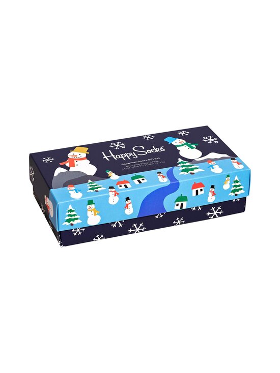 Snowman Socks Gift Set -lahjapakkaus 3-Pack