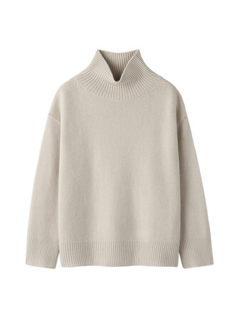 Boyfriend Turtleneck džemperis no kašmira - Soft Goat
