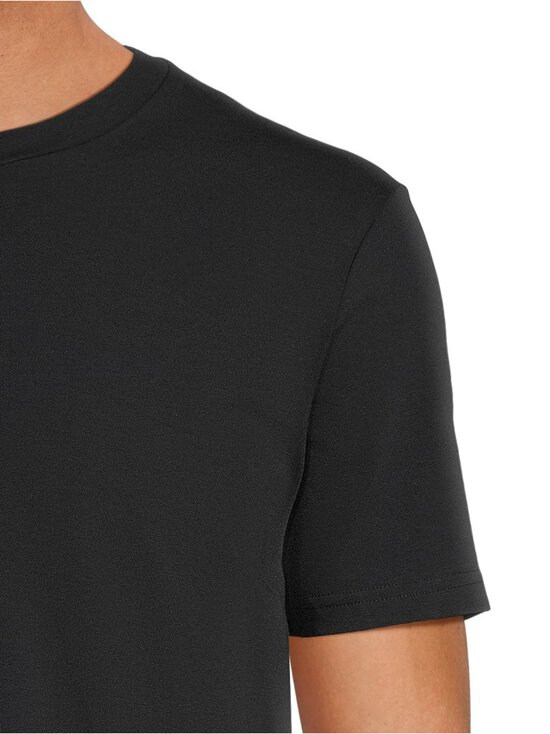 Filippa K - T-särk Stretch Cotton - NULL BLACK BLACK | Stockmann - photo 4