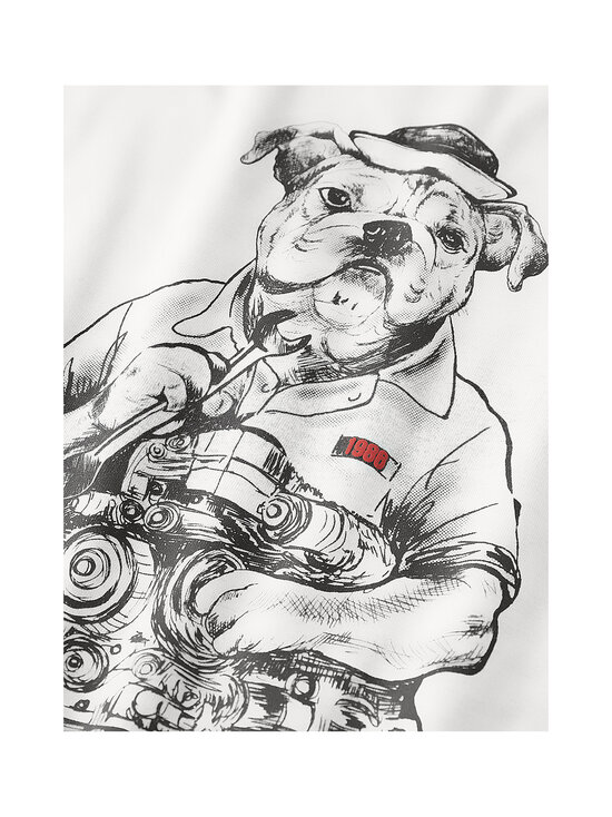 Name It - T-särk NkmBent Regular - CLOUD DANCER | Stockmann - photo 3