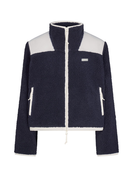 SKIMS - Teddy Boxy Zip Up -fleecetakki - NAVY | Stockmann - photo 1