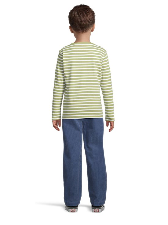 Bogi - Dennis-trikoopaita - MOSS GREEN/SOFT WHITE | Stockmann - photo 3