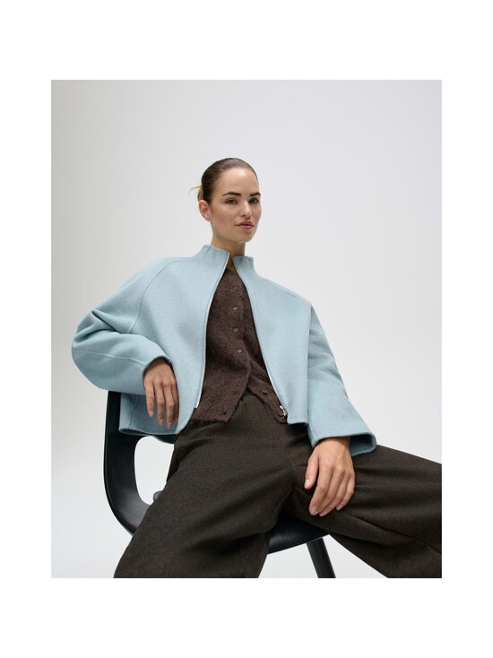 Opus - Helisu-villakangastakki - 60042 DUSTY AQUA | Stockmann - photo 7