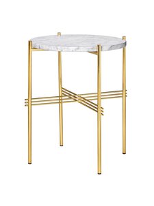 Gubi - TS-sivupöytä - MESSINKI,VALKOINEN | Stockmann