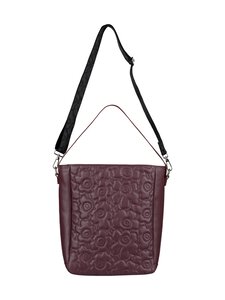 Marimekko - Gratha Tote Unikko -olkalaukku - 383 WINE RED | Stockmann