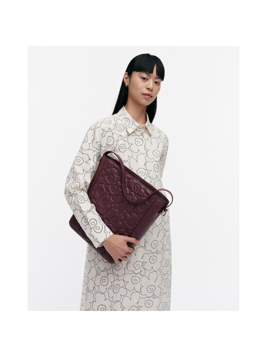 Marimekko - Gratha Tote Unikko -olkalaukku - 383 WINE RED - photo 2 Marimekko - Gratha Tote Unikko -olkalaukku - 383 WINE RED | Stockmann - photo 2