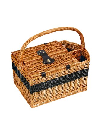 Cernobbi-picnic basket with a cold bag for two - Cilio