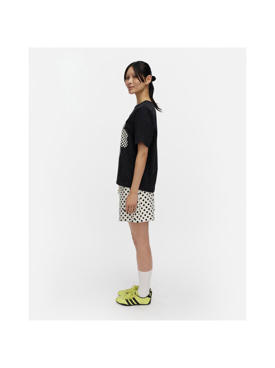 Marimekko - T-särk Erna Unikko Placement Kioski - 991 BLACK, OFF WHITE | Stockmann - photo 4