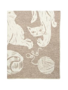 Lapuan Kankurit - Kissanpäivät-villahuopa 130 x 180 cm - 2 BEIGE-WHITE Lapuan Kankurit - Kissanpäivät-villahuopa 130 x 180 cm - 2 BEIGE-WHITE | Stockmann