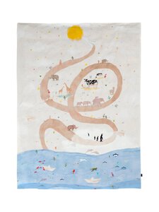 Casa Stockmann - Travel-pussilakana - PASTEL COMBO/PLAIN SOFT WHITE Casa Stockmann - Travel-pussilakana - PASTEL COMBO/PLAIN SOFT WHITE | Stockmann