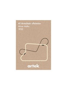 Artek - Icons Paimio -juliste - BEIGE,MUSTA,VALKOINEN | Stockmann