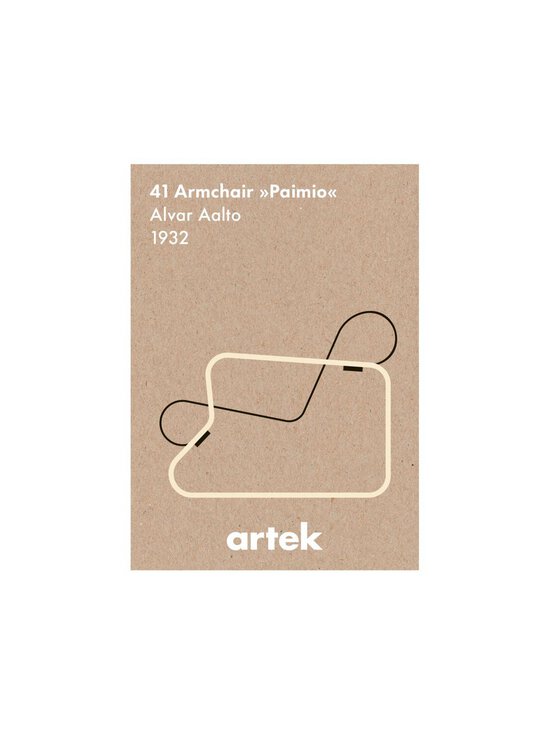 Artek - Icons Paimio -juliste - BEIGE,MUSTA,VALKOINEN - photo 1 Artek - Icons Paimio -juliste - BEIGE,MUSTA,VALKOINEN | Stockmann - photo 1