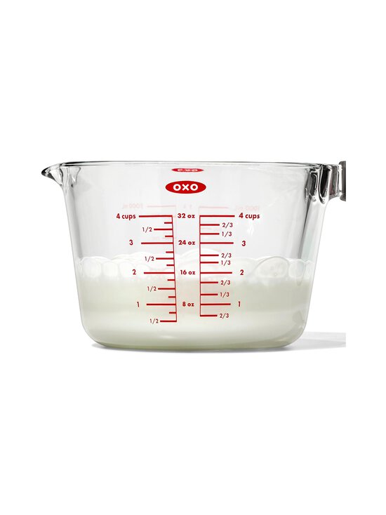 OXO - Good Grips 4 -lasinen mitta-astia 1L - CLEAR, BLACK, RED - photo 5 OXO - Good Grips 4 -lasinen mitta-astia 1L - CLEAR, BLACK, RED | Stockmann - photo 5