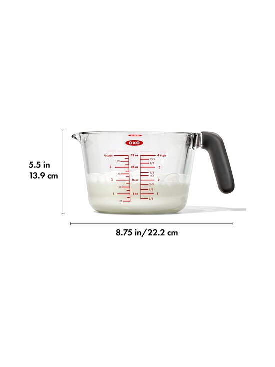 OXO - Good Grips 4 -lasinen mitta-astia 1L - CLEAR, BLACK, RED - photo 9 OXO - Good Grips 4 -lasinen mitta-astia 1L - CLEAR, BLACK, RED | Stockmann - photo 9