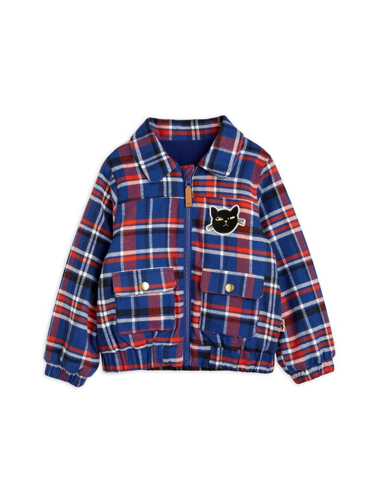 Check flanell-kääntötakki