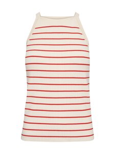 MOS MOSH - MMImanja Caliz Stripe -neuletoppi - 167 SPICY ORANGE | Stockmann