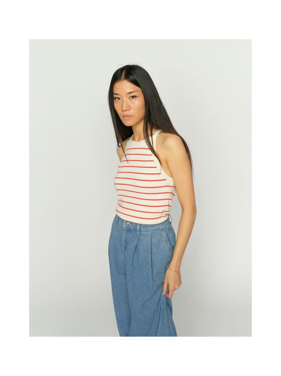 MOS MOSH - MMImanja Caliz Stripe -neuletoppi - 167 SPICY ORANGE | Stockmann - photo 5