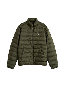 GANT - Light Down -kevyttoppatakki - 368 DARK MOSS GREEN | Stockmann