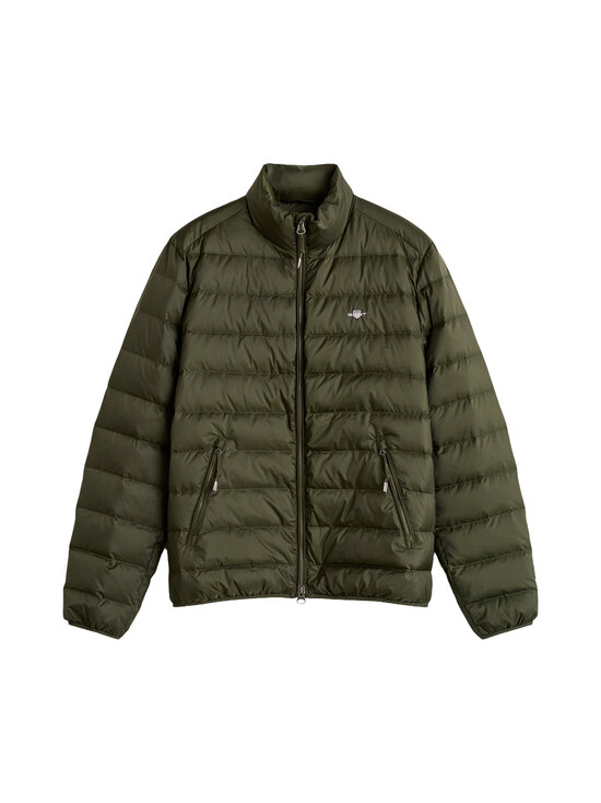 GANT - Light Down -kevyttoppatakki - 368 DARK MOSS GREEN | Stockmann - photo 1