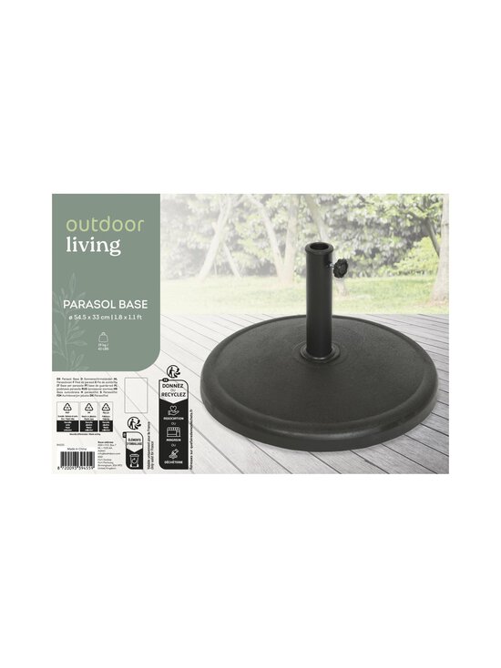 Kaemingk - Parasol Base- aurinkovarjon jalusta 54.5 x 33 cm - BLACK | Stockmann - photo 2