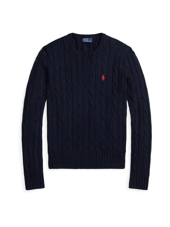 Polo Ralph Lauren - Julianna-palmikkoneule - 008 HUNTER NAVY | Stockmann - photo 1