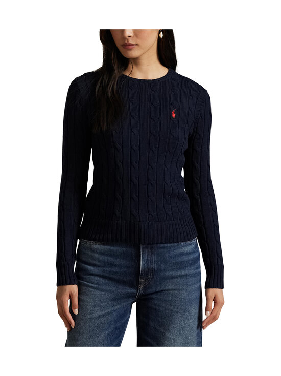 Polo Ralph Lauren - Julianna-palmikkoneule - 008 HUNTER NAVY | Stockmann - photo 4