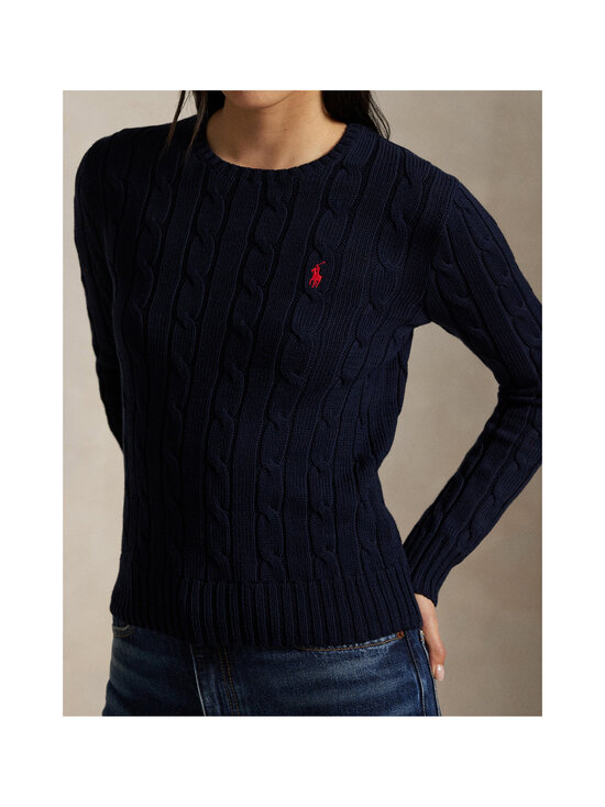 Polo Ralph Lauren - Julianna-palmikkoneule - 008 HUNTER NAVY | Stockmann - photo 8