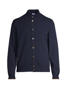 SAND Copenhagen - Isaac adīta vilnas jaka - 590 DARK NAVY BLUE | Stockmann