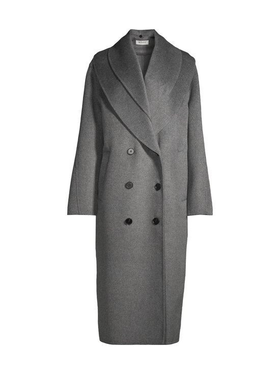 Róhe - Signature double-faced scarf -villakangastakki - 030_301 MID GREY MELANGE - photo 1 Róhe - Signature double-faced scarf -villakangastakki - 030_301 MID GREY MELANGE | Stockmann - photo 1