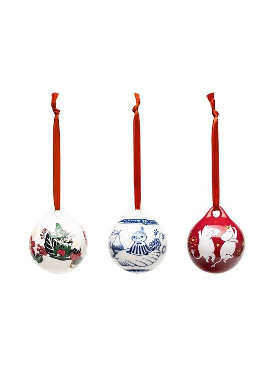 Moomin Arabia - Muumi Mooments Of  Magic- vuosipallot lahjapakkauksessa 3 kpl - MULTICOLOUR | Stockmann - photo 2