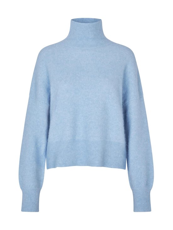 Samsoe Samsoe - Nola T-Neck -neule - 144115TCX CASHMERE BLUE | Stockmann - photo 1