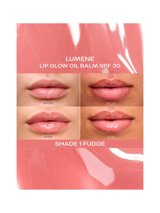 Lumene - Lip Glow Oil Balm SPF30 lūpu eļļa - 1 FUDGE | Stockmann - photo 5