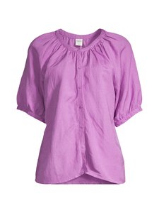 NOOM - Tiia-pellavasekoitepaita - ORCHID | Stockmann