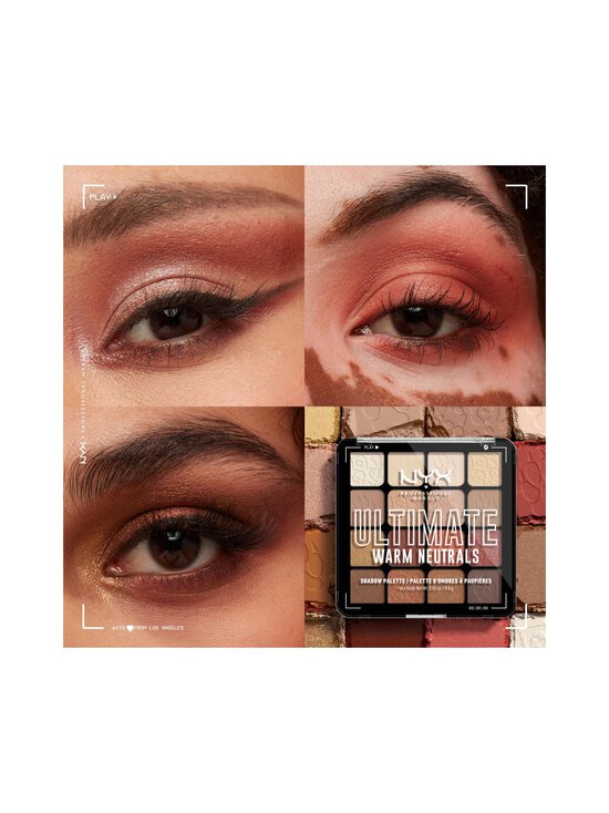 NYX Professional Makeup - Lauvärvipalett Ultimate Shadow Palette - NUDE | Stockmann - photo 3