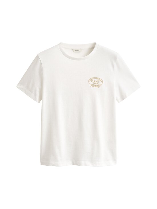 GANT - Rope Graphic t-paita - 113 EGGSHELL | Stockmann - photo 1
